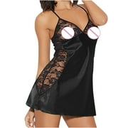 TAYLONSSS Clearance Women Home Lace Nightgown Sexy Backless Ladies Nightwear Set