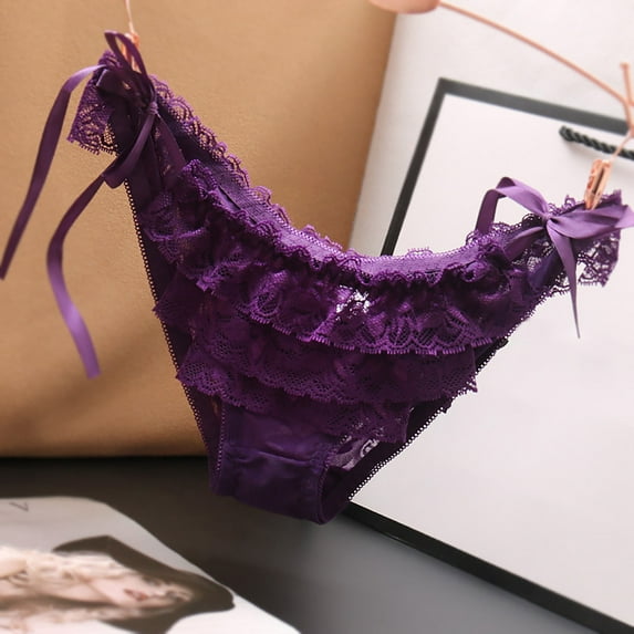 Taylonsss Clearance Women Sexy Lace Underwear Lingerie Thongs Panties Ladies Underwear Underpants