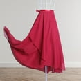 thumbnail image 1 of Taylonsss Clearance Women Wrap Skirt Ladies Long Skirts Chiffon Dance Sheer Skirt Summer Beach High Waisted Skirts, 1 of 7
