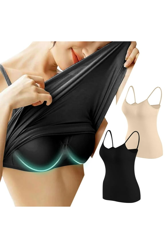 Clearance Women’s 2PC Sports Bra Wirefree Padded Medium Support Yoga Bras Gym Running Workout Tank Tops For Workout Sleeping Traveling