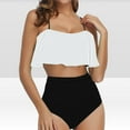 thumbnail image 1 of Taylonsss Clearance Women's Ruffled Bikini Swimsuit Set, 1 of 6