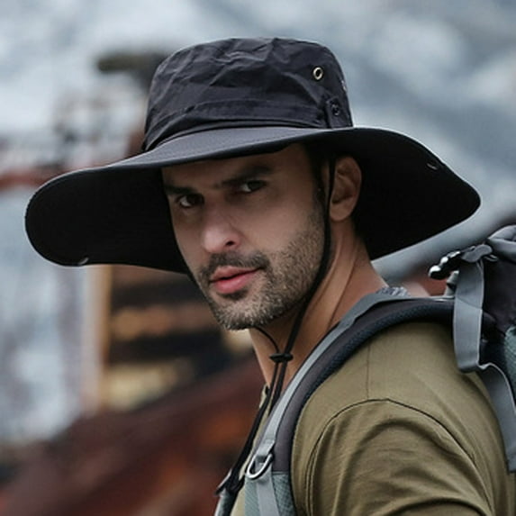 Taylonsss Men Sun Cap Fishing Hat Quick Dry Outdoor Protection Cap