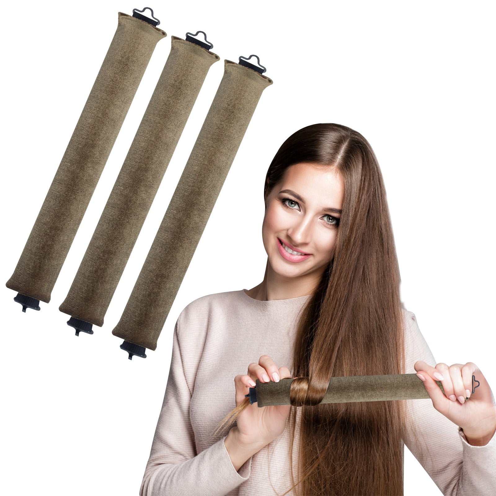 Taylonsss No Heat Curler Overnight No Heat Curling Stick Suitable For