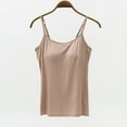 thumbnail image 1 of Taylonsss Solid Color Camisole For Women With Chest Pads And Cups That Can Be Worn Externally, 1 of 3