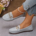 thumbnail image 1 of Taylonsss Women's Casual Comfort Slip-On Loafers with Soft Sole and Round Toe Retro Sandblasted French Design for Daily Wear and Spring Summer Fashion, 1 of 8