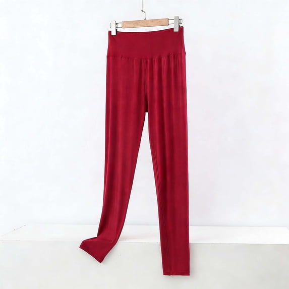 Taylonsss Women's Fashion Plaid Elastic Waist Comfortable Casual Lounge Pants for Home and Sleepwear with All-Season Warmth