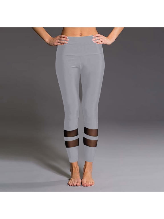 Women's High-Waist Circular Mesh Yoga Leggings with Tummy Control and Butt Lifting for Workout Running Pilates Soft Elastic Polyester Fabric for Spring Summer