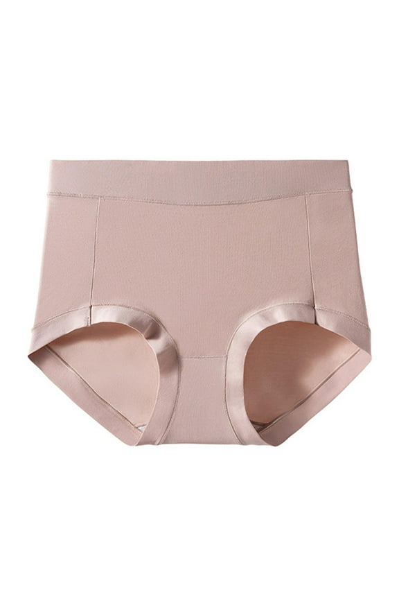 Women's Solid Mid High Waist Seamless Breathable Shaping Underwear Everyday Comfort Basic