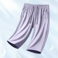 thumbnail image 1 of Taylonsss Women's Spring Summer Casual Comfortable Pants With Zipper Pockets Straight Leg Ankle Length For Daily Vacation Party Wear, 1 of 7