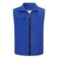 thumbnail image 1 of Taylonsss Womens Breathable Lapel Vest Casual Outdoor Jacket for Hiking Travel Fishing Lightweight Mesh Comfortable with Pockets Waistcoat, 1 of 4