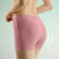 thumbnail image 1 of Taylonsss Womens Cotton Underwear Mid High Waist Comfort Fit Anti-Peek Boy Shorts Breathable Basic Seamless Panties, 1 of 4
