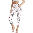 thumbnail image 1 of Taylonsss Womens High Waist Yoga Pants with Two Side Pockets Slim Fit Capris for Casual Athletic Workout Comfortable Stretch Fabric Versatile, 1 of 8