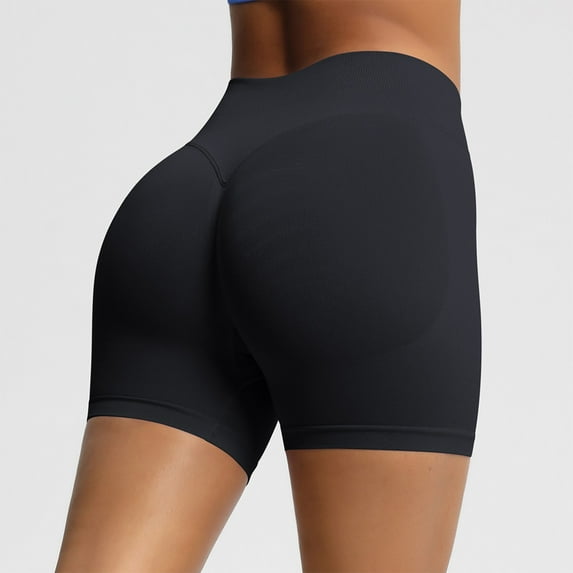 Taylonsss Womens High Waisted Yoga Shorts Breathable Quick Dry Fitness Sports Pants for Workout Running Beach Summer Casual Wear