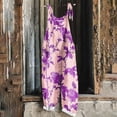 thumbnail image 1 of Taylonsss Womens Independence Day Print Sleeveless Two Pocket Casual Bib Jumpsuit Comfortable And Fashionable For All Occasions Seasons, 1 of 5