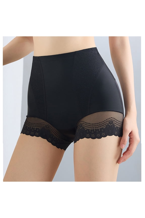Womens Lace Boyleg Underwear Comfort Waist Soft Stretch Everyday Briefs
