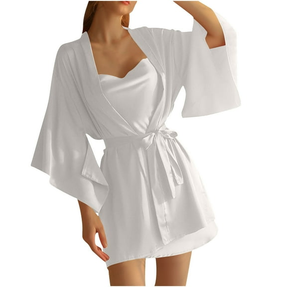 Taylonsss Womens Nightwear Backless Deep V Neck Tie Detail Bodycon Strappy Loungewear Set