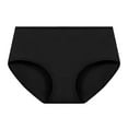 thumbnail image 1 of Taylonsss Womens Period Underwear Soft Comfort Mid Waist Breathable Solid Color Basic Panties, 1 of 3