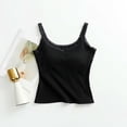 thumbnail image 1 of Taylonsss Womens Summer Camisole Built-in Bra Lace shape Sleeveless Tank Top for Layering and Sleepwear, 1 of 5
