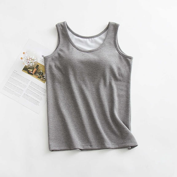 Taylonsss Womens Summer Camisole Built-in Bra Lightweight Breathable Waffle Texture Sleeveless Top for Casual Loungewear