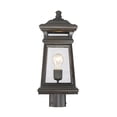 thumbnail image 1 of Taylor 1-Light Outdoor Post Lantern in English Bronze with Gold, 1 of 8