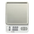 thumbnail image 1 of Taylor 11lb Digital Kitchen Scale and Food Scale with Removable Stainless Steel Tray Cooking, Baking, Meal Prepping White, 1 of 13