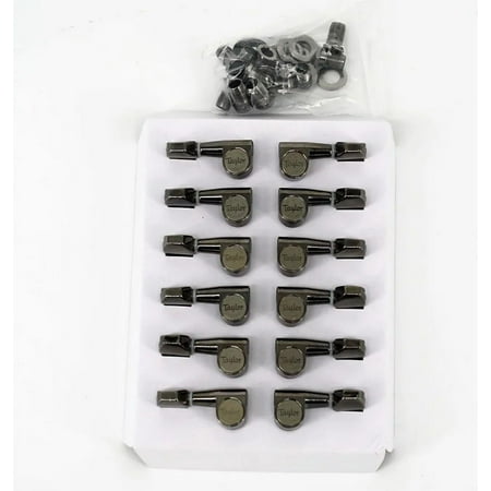 Taylor Guitar Tuners 18:1 - 12-String Smoked Nickel (181-12SN)