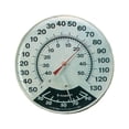 thumbnail image 1 of Taylor 12-inch Metal Wall Indoor/Outdoor Thermometer and Hygrometer White, 1 of 4