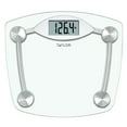 thumbnail image 1 of Taylor 13.0"x11.7" Clear Glass Body Weight Scale Battery Powered 400 lb Capacity, 1 of 8