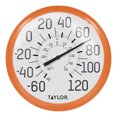 thumbnail image 1 of Taylor 13.25-inch Big and Bold Dial Thermometer in Orange, 1 of 5