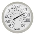thumbnail image 1 of Taylor 13.25-inch Big and Bold Dial Thermometer in Silver, 1 of 9