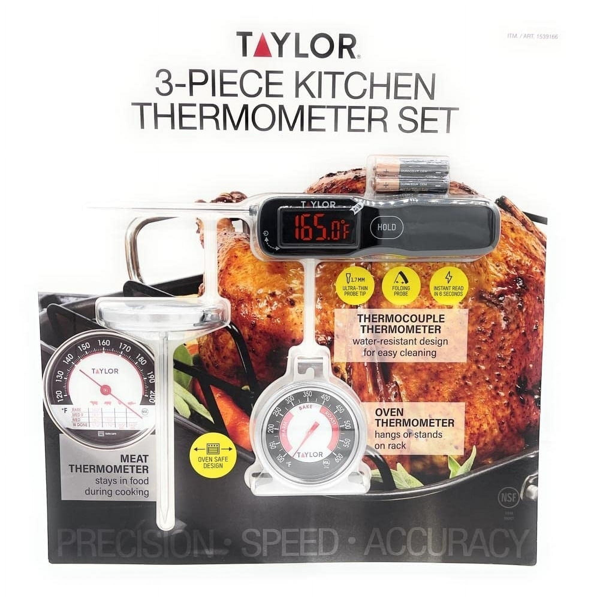 Taylor 3 Piece Kitchen Thermometer Set