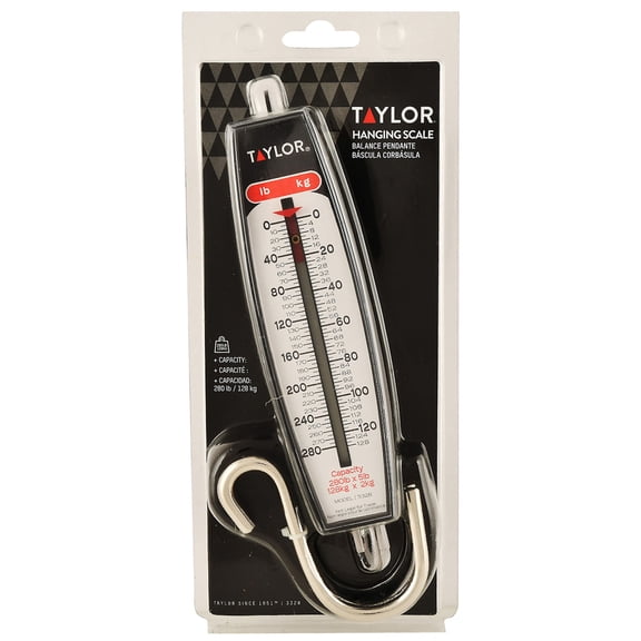 Taylor Hanging Scale, 280 lb
