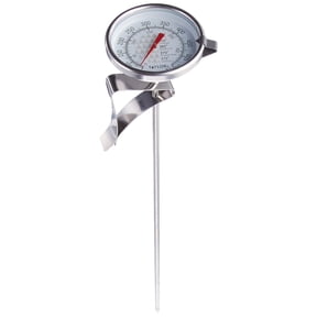 Taylor 3522 TruTemp Series Candy / Deep Fry Analog Dial Thermometer with 12" Stem J101