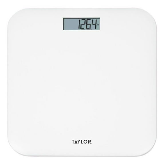 Taylor 400 lb Digital Bathroom Scale White