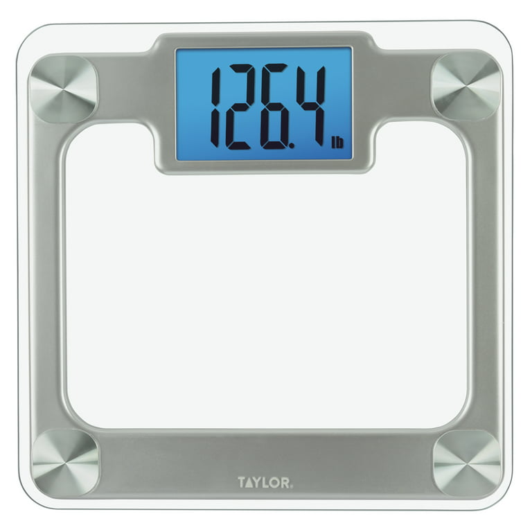 Weight Watchers 12.5-Inch Round Glass Weight Tracking Scale for 4
