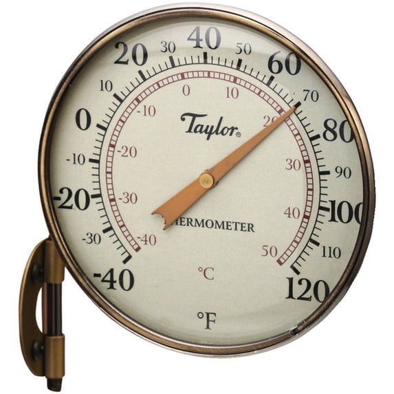 Taylor 481BZ Metal Dial Thermometer, 4.25"