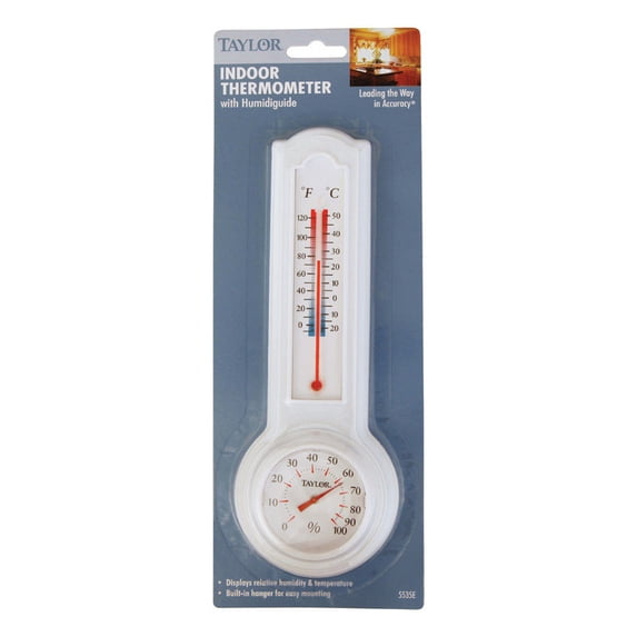Taylor Precision Products Weather Station Analog Thermometer - Multicolor - Single Piece