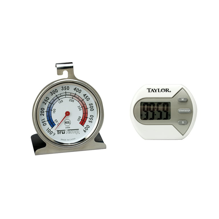 Taylor 5806 Digital Timer & 3506 Oven Dial Thermometer