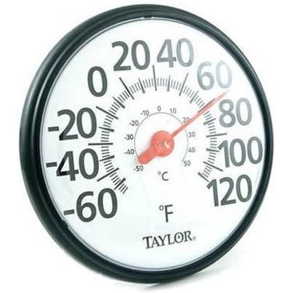 Taylor 6700 Large 12" Easy-to-Read Dial Thermometer -60? - 120?F -50? - 50?
