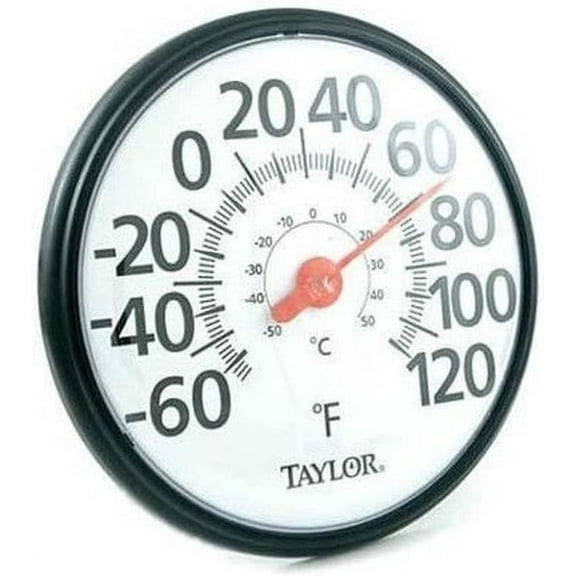 Taylor 6700 Large 12" Easy-to-Read Dial Thermometer -60? - 120?F -50? - 50?