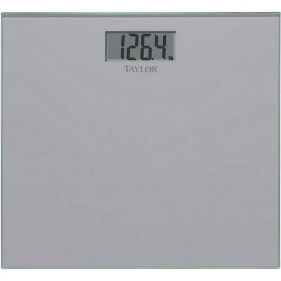 Taylor 7558-41933S Digital Portable Scale, Silver-7558-4193S