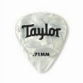 thumbnail image 1 of Taylor - 80713 - Celluloid Guitar Picks (12 Pack) - 351 Shape (0.71mm) - White Pearl, 1 of 1