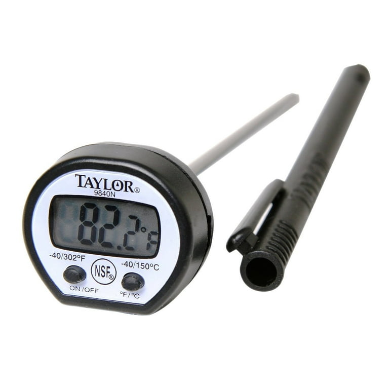 Limited Time Bargain Taylor 9840 Digital Instant Read Meat Thermometer:  Kitchen, food probe thermometer 