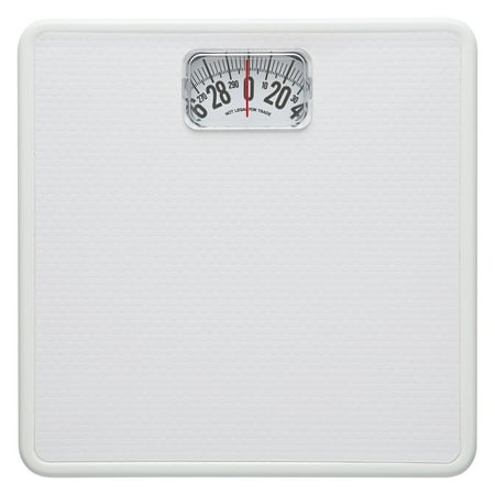 Taylor Analog Bathroom Scale White Mat