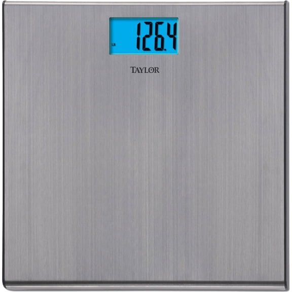 Taylor Bath Scale 1.5" LCD Display - Stainless Steel Residential Use, Standard Application