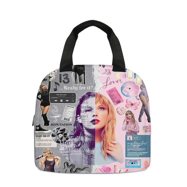 Taylor Bento Lunch Bag, Taylor Swift Gifts, Bento Bag Children Adult  Cartoon Student Portable Portable Waterproof Lunch Insulation Storage Bag 