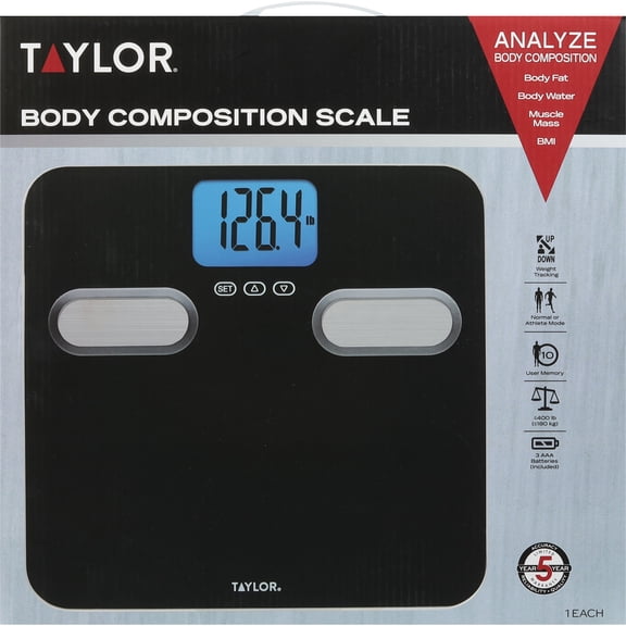 Taylor Body Composition Scale 1 ea