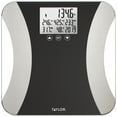thumbnail interactive-video image 1 of Taylor Glass LED Body Composition Scale with Quick View Readings, Black, 500lb capacity, 1 of 11