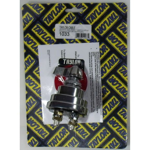 Taylor Cable 1033 Master Battery Disconnect Switch 4 post