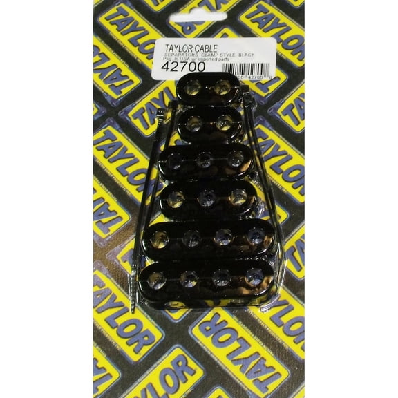 Taylor Cable 42700 7-8mm Separators Clamp Style black